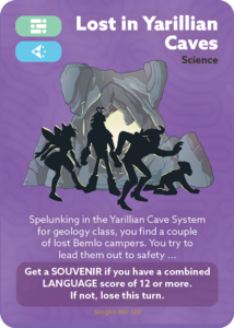 Encounter Card - Lost in Yarillian Caves